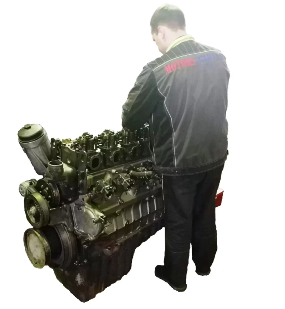 Engine repair of the OM457la engine